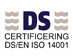 DS certificering ISO 14001