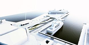 Arkitektfirmaet C. F. Møller har vundet konkurrence om færgeterminal i Stockholm  - C.F. Møller