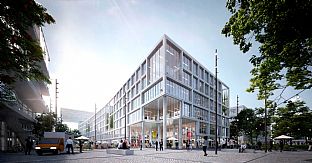  C.F. Møller Architects vann internationell tävling i historisk stadsdel i München, Tyskland - C.F. Møller. Photo: C.F. Møller Architects