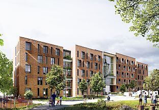 C.F. Møller Architects wins competition for a new hall of residence - C.F. Møller. Photo: C.F. Møller Architects