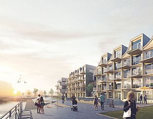 C.F. Møller Architects wins competition for new timber-built housing in Lund - C.F. Møller