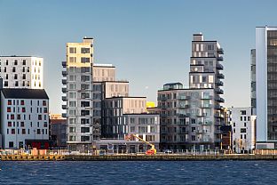 First 100 people move into scenic residential in Aalborg - C.F. Møller. Photo: Julian Weyer