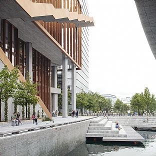 Großflächige Umgestaltung und innovative Wiederverwendung im Zentrum von Oslo - C.F. Møller. Photo: Visulent