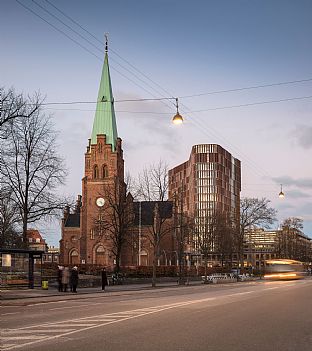 Invigningen av Mærsk-tornet markerar en ny era i dansk forskning på hälsoområdet - C.F. Møller. Photo: Adam Mørk