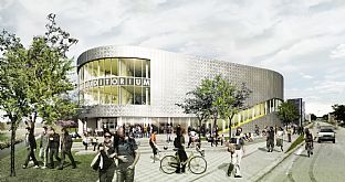 New auditorium complex at Aalborg University - C.F. Møller. Photo: C.F. Møller