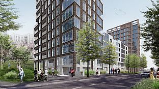 New project for Swan Housing Association - C.F. Møller. Photo: C.F. Møller Architects