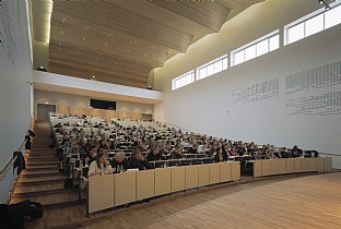  Auditoriums, University of Aarhus. C.F. Møller. Photo: Torben Eskerod
