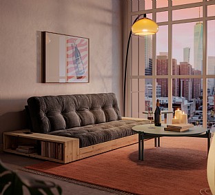  BASE Sofa bed. C.F. Møller. Photo: Karup Design