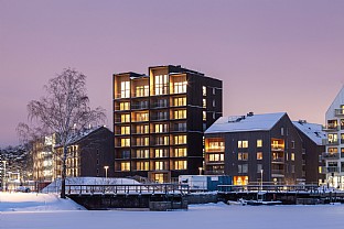  Kajstaden Tall Timber Building. C.F. Møller. Photo: Nikolaj Jakobsen