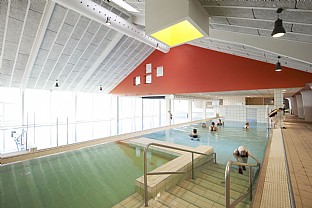  New life for old swimming baths: Ringkøbing Swimming Centre. C.F. Møller. Photo: Martin Schubert
