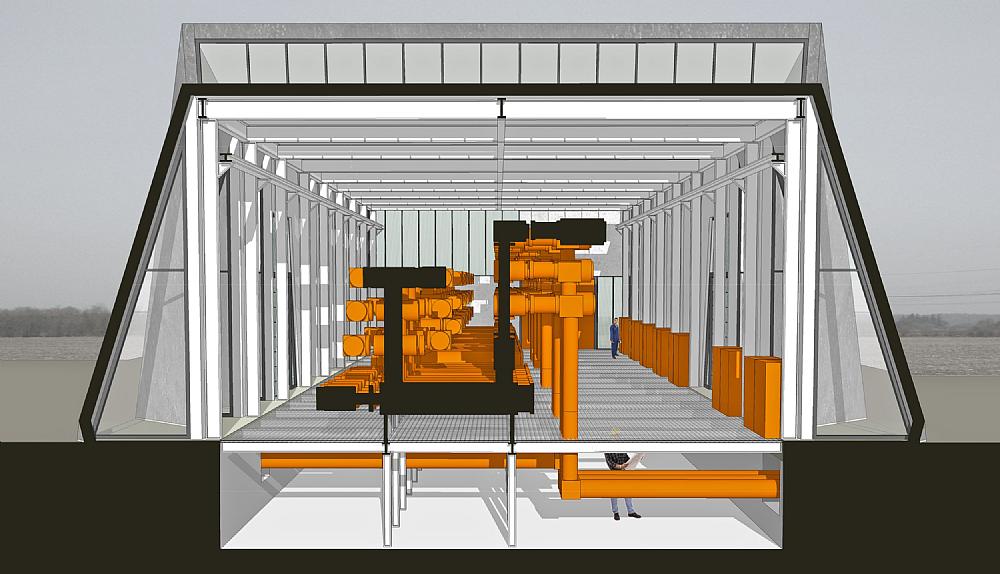 Gas Insulated Switch-Gear Station by C.F. Møller