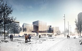2nd Prize in International Competition - C.F. Møller. Photo: C.F. Møller Architect / Stähelin Architekten 