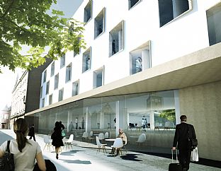 A new hotel at the heart of Aarhus - C.F. Møller. Photo: C.F. Møller