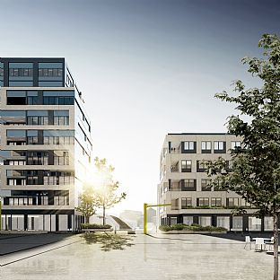 AARHUS’ NEW QUARTER, FREDERIKS PLADS, IS BEGINNING TO TAKE SHAPE - C.F. Møller. Photo: C.F. Møller