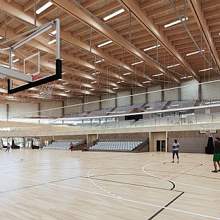 Aarhus-Hallen, C.F. Møller Architects - Aarhus-Hallen reaches an important milestone in the ongoing design process - C.F. Møller. Photo: C.F. Møller Architects