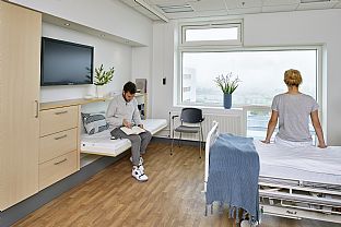 Akutcentret invigt på Det Nya Universitetssjukhuset i Aarhus  - C.F. Møller. Photo: Kirstine Mengel