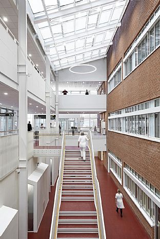 Akuttsenteret innviet på Det Nye Universitetshospital i Aarhus  - C.F. Møller. Photo: Thomas Mølvig