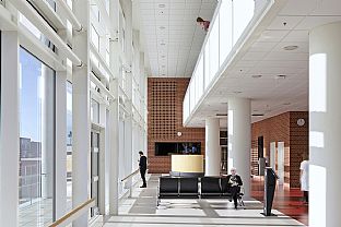 Akuttsenteret innviet på Det Nye Universitetshospital i Aarhus  - C.F. Møller. Photo: Thomas Mølvig