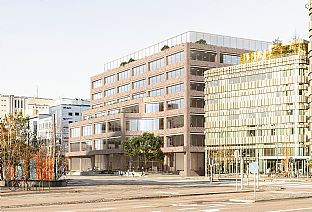 Amphitrite, C.F. Møller Architects & Förstberg Ling - Winning Architect Announced for Malmö Universitys New Building - C.F. Møller. Photo: C.F. Møller Architects & Förstberg Ling
