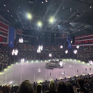 Avicii Arena, C.F. Møller Architects, HOK, sbp. Kite on Ice - Avicii Arena Reopens Following Extensive Renovation and Modernisation - C.F. Møller. Photo: C.F. Møller Architects / Vendela Martinac