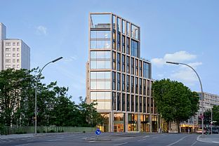 B-One, C.F. Møller Architects - Berlin Hyp-kontorer opnår DGNB Platin og Diamant for klimavenlig arkitektur i høj kvalitet - C.F. Møller. Photo: Franz Brück