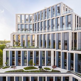 B-One, C.F. Møller Architects - C.F. Møller Architects entwirft klimafreundlichen Neubau für die Berlin Hyp - C.F. Møller. Photo: Franz Brück