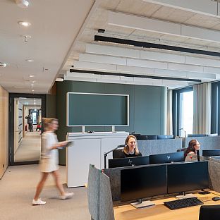 B-One, C.F. Møller Architects - Interview: Julian Weyer über das Design von B-One - C.F. Møller. Photo: Franz Brück