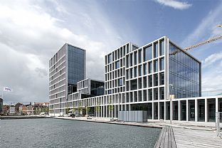 BESTSELLERS NEW OFFICES ON THE AARHUS WATERFRONT - C.F. Møller. Photo: Julian Weyer