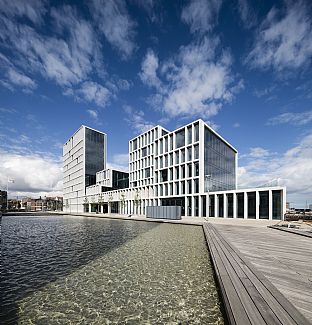 Bestseller office complex wins WAN Commercial Award 2015 - C.F. Møller. Photo: Adam Mørk