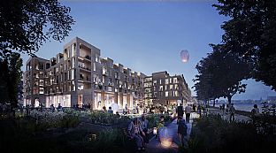 C.F. MØLLER OG TREDJE NATUR VINNER FREMTIDENS SØLUND - C.F. Møller. Photo: C.F. Møller, Tredje Natur, Bascon, MIR