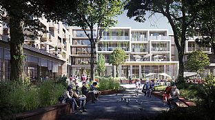 C.F. MØLLER OG TREDJE NATUR VINNER FREMTIDENS SØLUND - C.F. Møller. Photo: C.F. Møller, Tredje Natur, Bascon, MIR