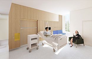 C.F. MØLLER WINS NEW WARDS AT HVIDOVRE HOSPITAL - C.F. Møller