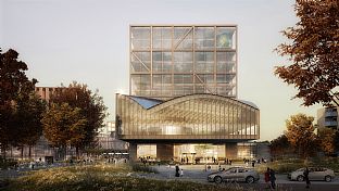 C.F. Møller Architects / Elding Oscarson vinder konkurrencen om Lunds nye centralstation - C.F. Møller. Photo: C.F. Møller Architects/Elding Oscarson