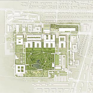 C.F. Møller Architects and HENN win the international competition for Grosshadern LMU Hospital in Munich - C.F. Møller. Photo: C.F. Møller Architects / HENN