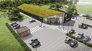 C.F. Møller Architects and Netto come together for a new sustainable convenience store in Denmark - C.F. Møller. Photo: C.F. Møller Architects