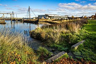 C.F. Møller Architects and Snøhetta to present joint proposal for Viking Ship Museum in Roskilde, Denmark - C.F. Møller. Photo: Vikingeskibsmuseet