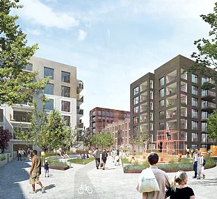 C.F. Møller Architects deltar i et nytt og historisk prosjekt i London - C.F. Møller. Photo: C.F. Møller Architects
