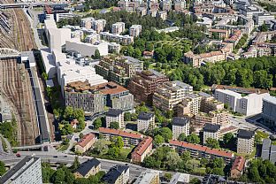 C.F. Møller Architects designs green urban environment with new offices and housing  - C.F. Møller