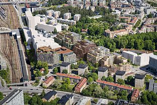 C.F. Møller Architects entwirft grünes städtisches Umfeld mit neuen Büros und Wohnungen - C.F. Møller