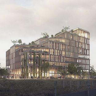 C.F. Møller Architects flyttar in på Davidshallstorg i Malmö - C.F. Møller. Photo: Places Studio