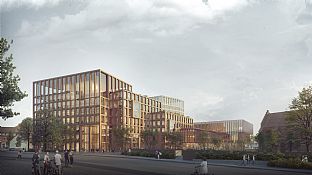 C.F. Møller Architects fremlægger forslag til nyt kongrescenter og mødested i det centrale Lund  - C.F. Møller. Photo: C.F. Møller Architects