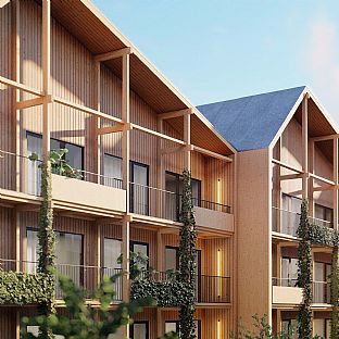 C.F. Møller Architects gewinnt Wettbewerb für 120 nachhaltige Wohnungen - C.F. Møller
