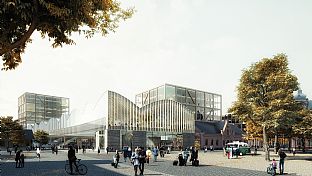 C.F. Møller Architects och Elding Oscarson vinner uppdraget om Lunds nya centralstation - C.F. Møller. Photo: C.F. Møller Architects/Elding Oscarson
