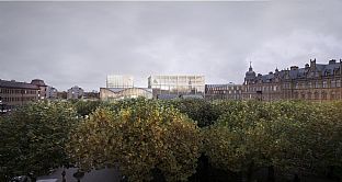 C.F. Møller Architects och Elding Oscarson vinner uppdraget om Lunds nya centralstation - C.F. Møller. Photo: C.F. Møller Architects/Elding Oscarson