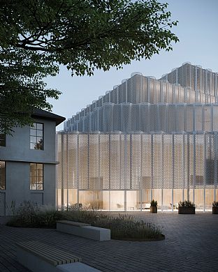 C.F. Møller Architects præsenterer reviderede planer for det nye opera- og kulturhus i Kristiansund - C.F. Møller. Photo: C.F. Møller Architects