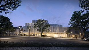 C.F. Møller Architects præsenterer reviderede planer for det nye opera- og kulturhus i Kristiansund - C.F. Møller. Photo: C.F. Møller Architects