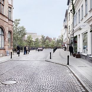 C.F. Møller Architects presenterer forslag til et nytt kongressenter og møtested sentralt i Lund - C.F. Møller. Photo: C.F. Møller Architects