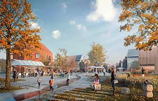 C.F. Møller Architects unveil proposal for re-imagining the Garden City - C.F. Møller. Photo: WyrdTree