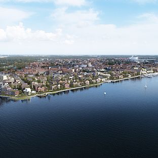 C.F. Møller Architects valgt til at stå i spidsen for at udarbejde helhedsplanen for havnen ved Guldborgsund i Nykøbing Falster. - C.F. Møller Architects omdanner grå industrihavn til levende havn - C.F. Møller. Photo: C.F. Møller Architects