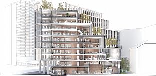 C.F. Møller Arkitekter vinner internationell tävling för tysk bank - C.F. Møller. Photo: C.F. Møller Architects